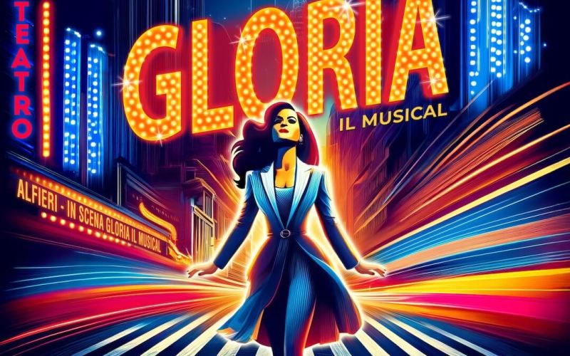 MUSICAL GLORIA CON I SUCCESSI DI UMBERTO TOZZI  DOMENICA 8 NOVEMBRE TEATRO ALFIERI TORINO 